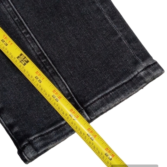Jonathan Simkhai Vintage Noir Button Fly Skinny Leg Jean Size 27 - Picture 7 of 9